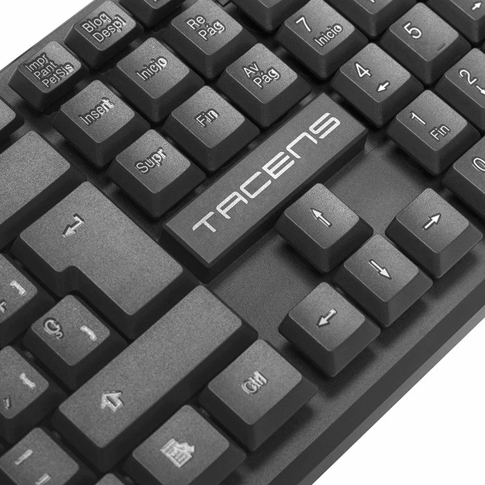 Tacens Anima AK0ES Teclado de Membrana Negro con Layout Español